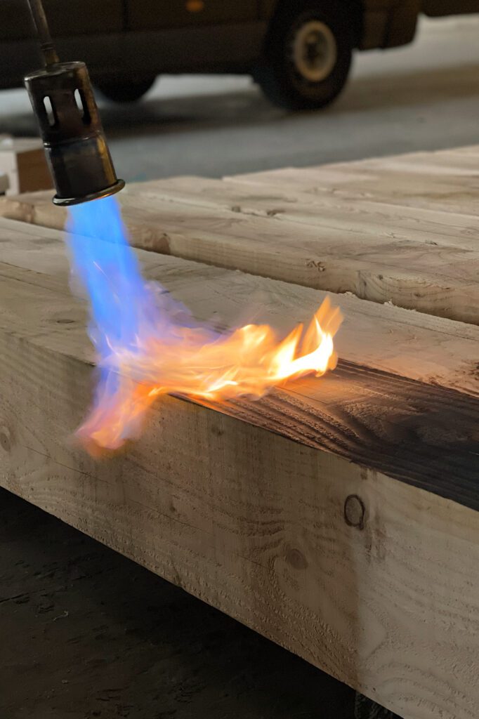 Shou Sugi Ban - Timber charring