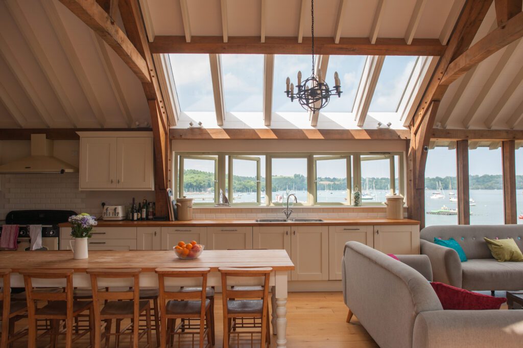 timber frame kitchen ideas - Country Coastal